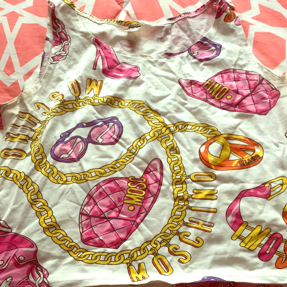 Moschino Vintage Crop Top!